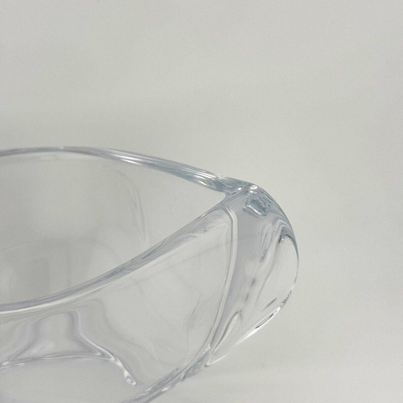 Crystalite Bohemia modern Orbit Bowl Vase 180mm from Poland - Picture 7 of 9